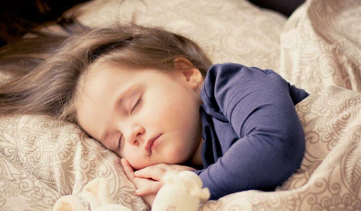 dziecko podczas spania